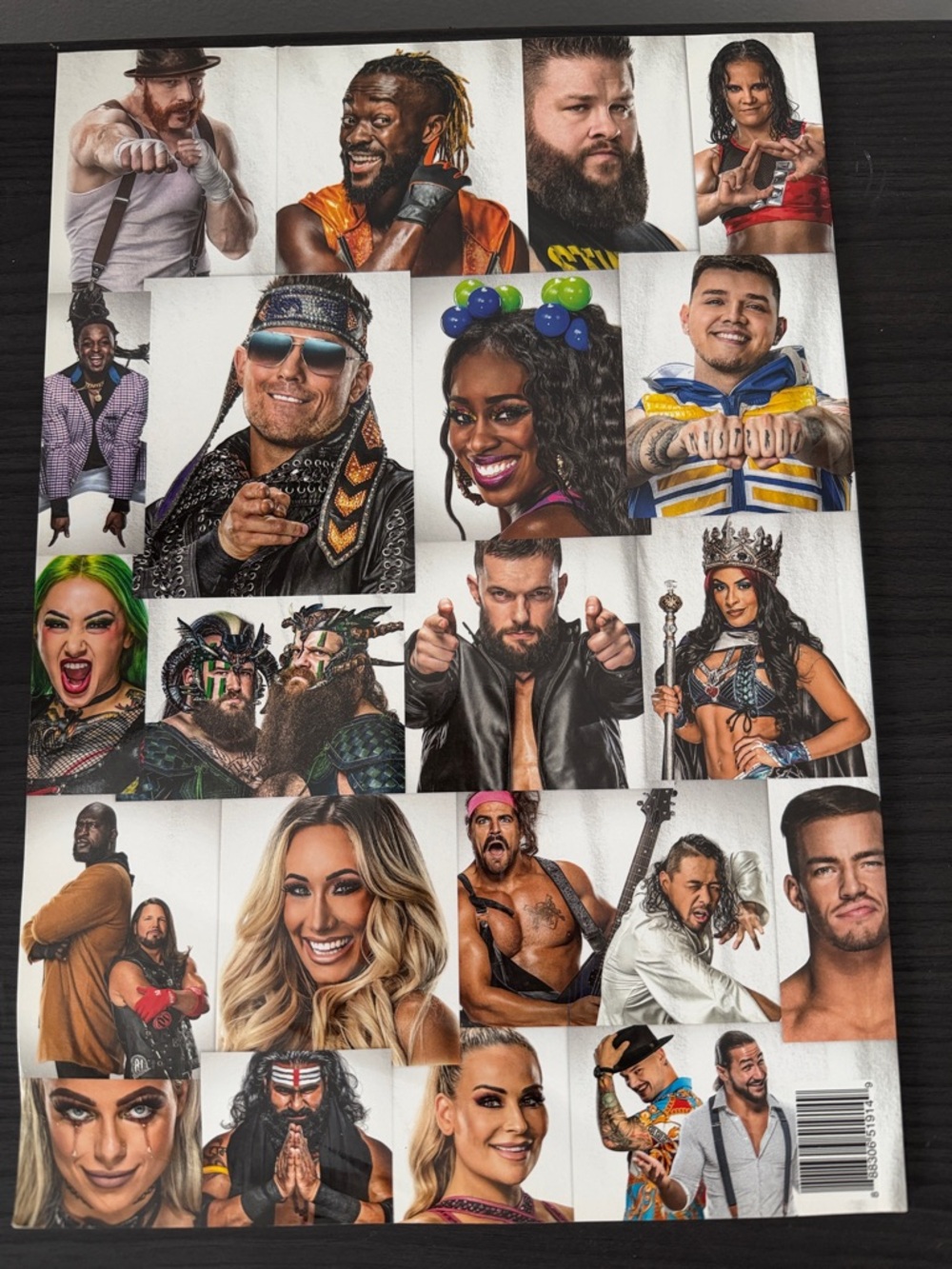 Official WWE Collage Program - Picture 2 of 2